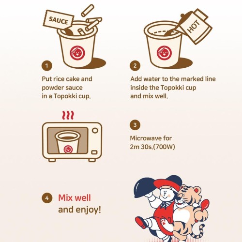 RF10046 [Wonderpokki Spicy ±120G] Wonderpokki Spicy Tteokbokki ±120G