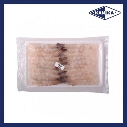 JF70008 [NOBASHI EBI-3L/40] FROZEN VANNAMEI SHRIMP 3L (20PCS/TRAY)