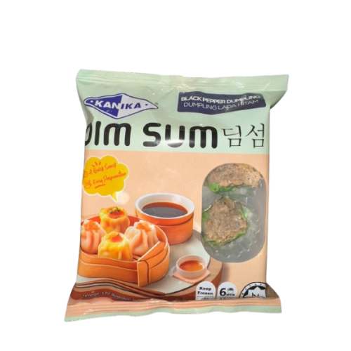 DS30044 [KNK-BPEPPER-6PC/RT] KANIKA-Z BLACK PEPPER DUMPLING 6PC/RT