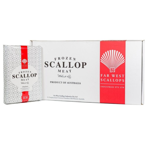 SFSH40097 [AUSFW-S.SCALLOP-40/60] AUS FWEST SEA SCALLOP 40/60 2KG