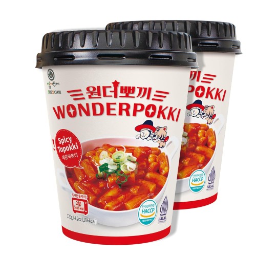 RF10046 [Wonderpokki Spicy ±120G] Wonderpokki Spicy Tteokbokki ±120G