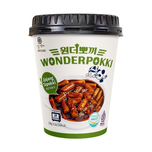 RF10047 [Wonderpokki Jajang ±120G] Wonderpokki Jajang Tteokbokki ±120G