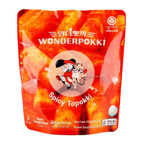 RF10051 [Wonderpokki Spicy ±240G] Wonderpokki Spicy Tteokbokki ±240G