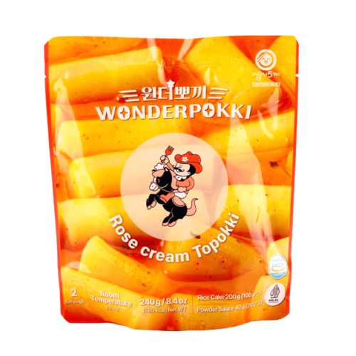 RF10052 [Wonderpokki Rose C ±240G] Wonderpokki Rose Cream Tteokbokki ±240G